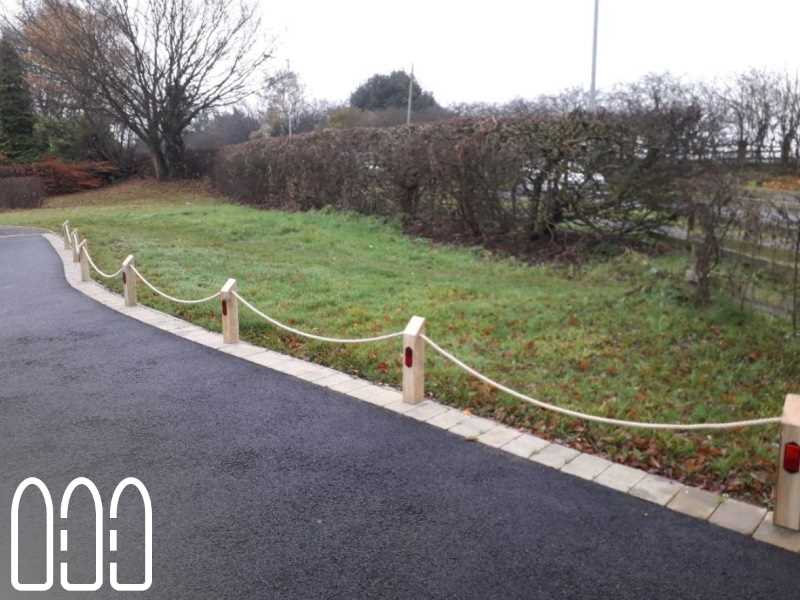 Post and Rope Fencing