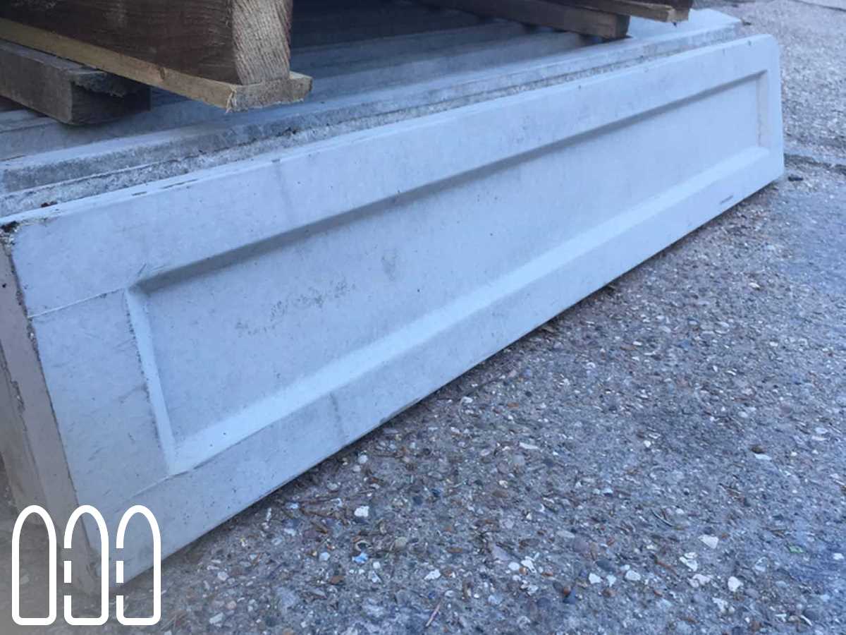 Recessed Concrete Gravel Board