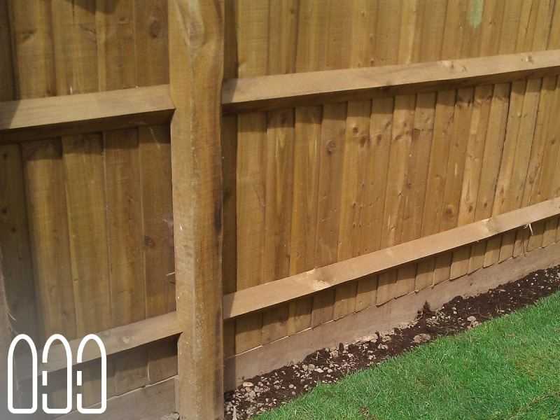 Feather Edge Fencing